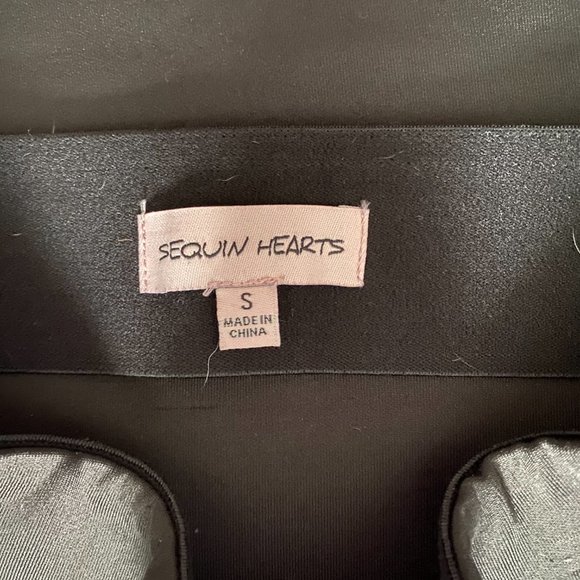 Sequin Hearts Pencil Skirt - Picture 2 of 4